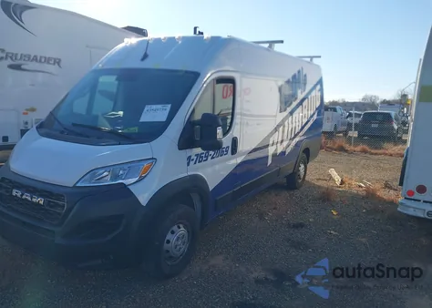 2023 Ram Promaster 3500 Cargo Van High Roof 159 Wb Ext z USA, uszkodzony, nr VIN 3C6MRVJG0PE507795